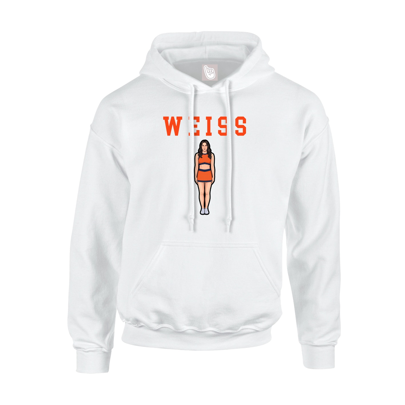 Youth Hoodie — Shirsey in White