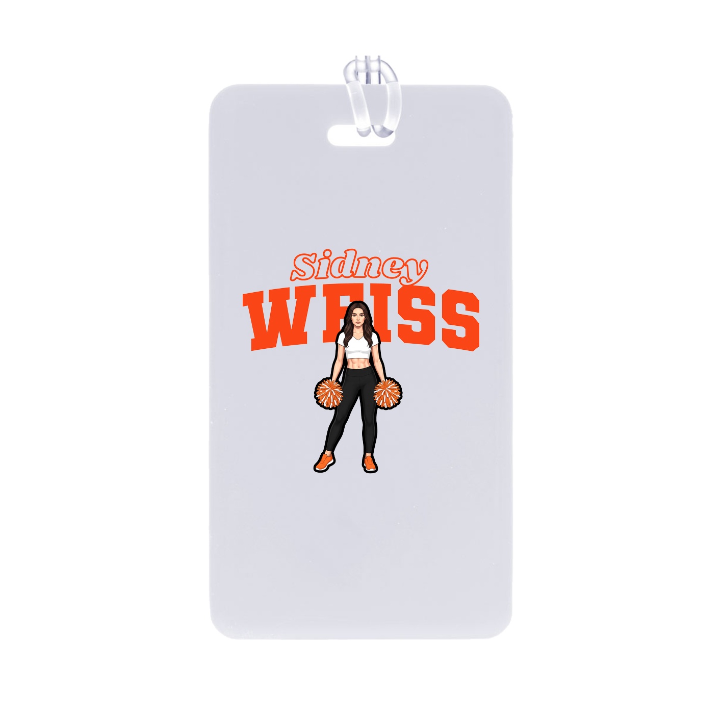 Bag Tag — Name Arch in Classic