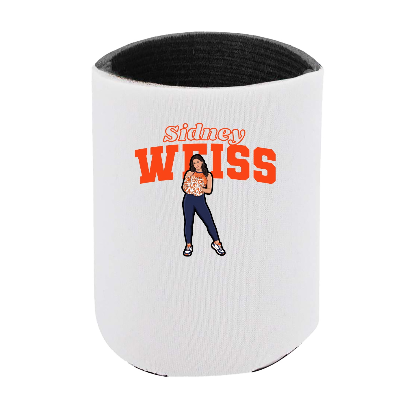 Can Holder — Name Arch in White