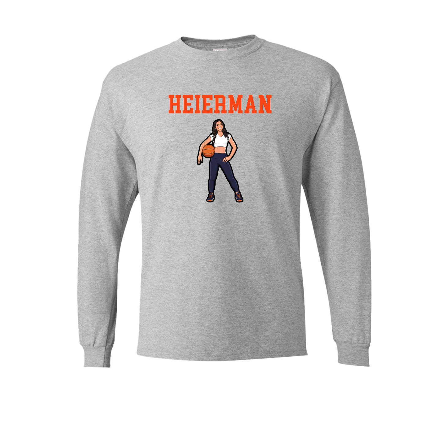 Long Sleeve Tee — Shirsey in Grey