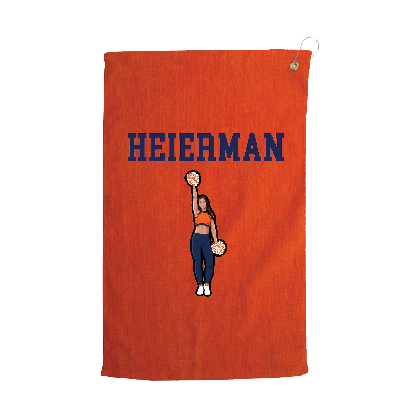 Golf Towel — Shirsey in Orange
