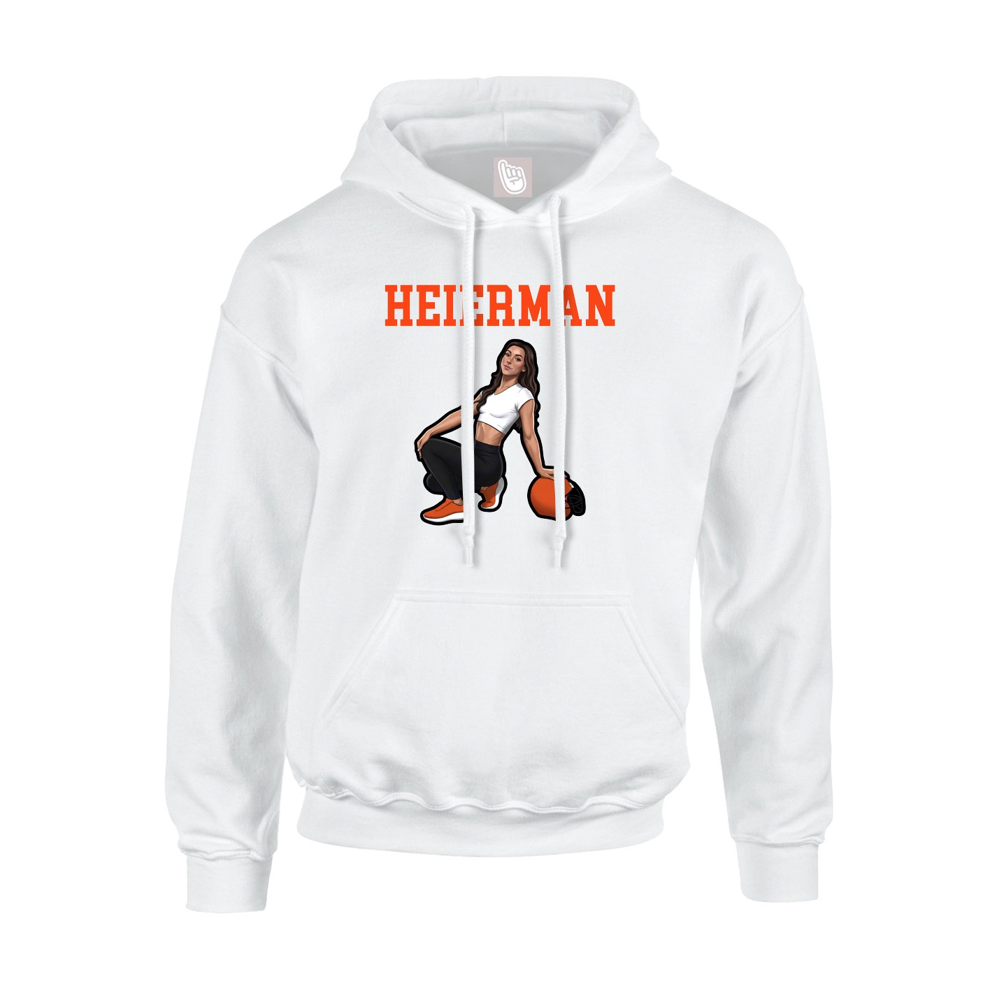 Youth Hoodie — Shirsey in White