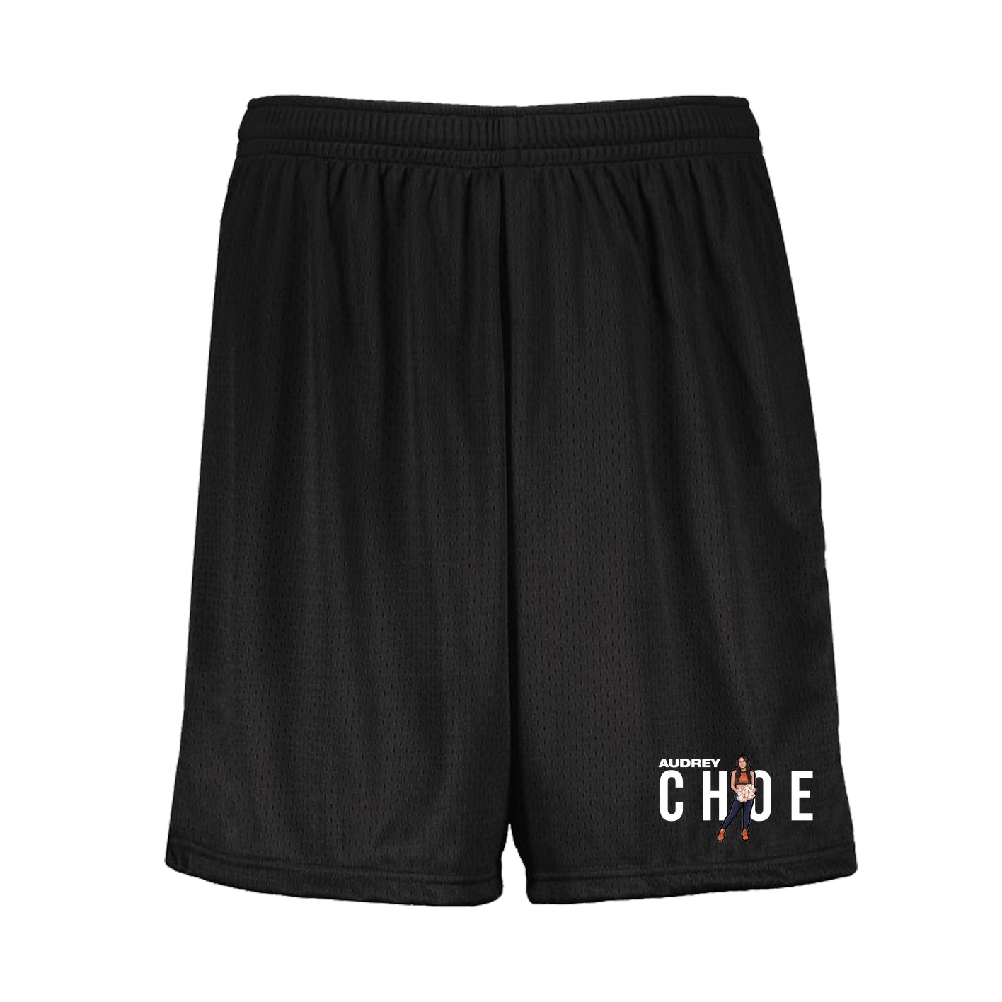 Shorts — Player Name in Black
