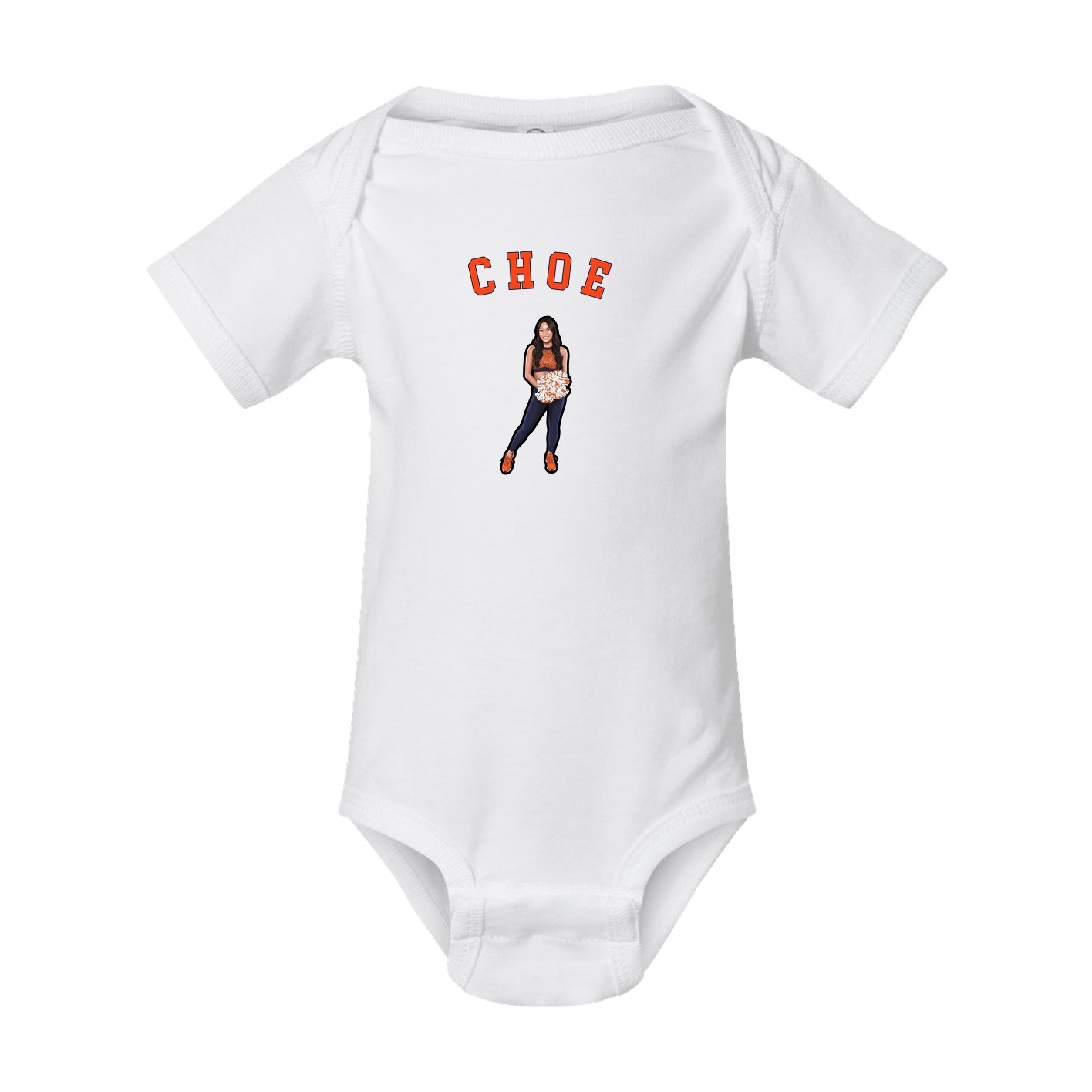 Baby Onesie — Shirsey Arch in White