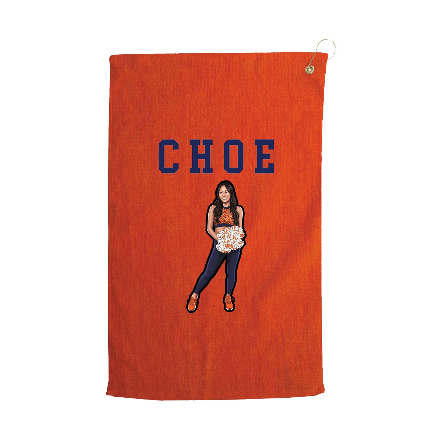 Golf Towel — Shirsey in Orange