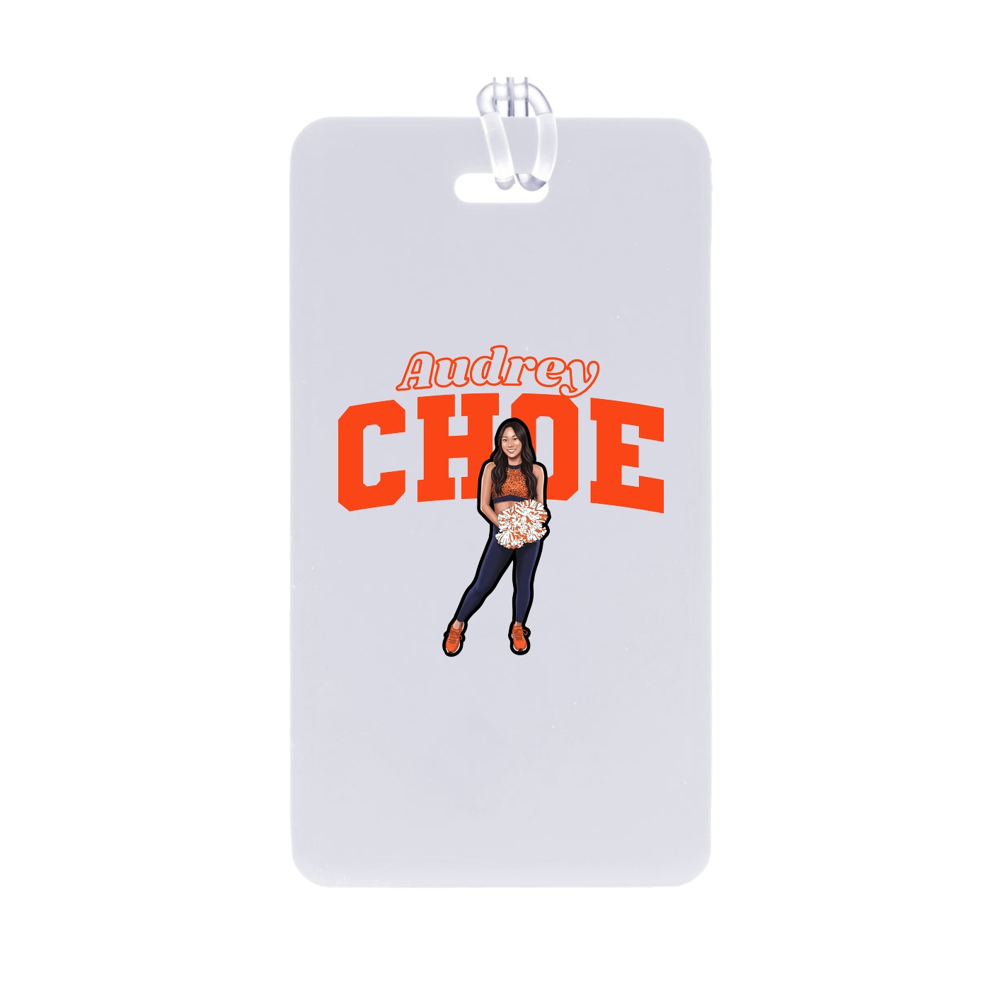 Bag Tag — Name Arch in Classic