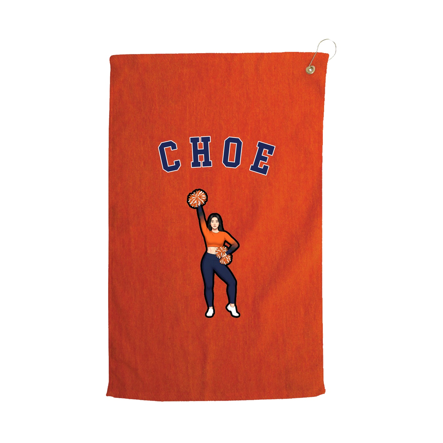 Golf Towel — Shirsey Arch in Orange