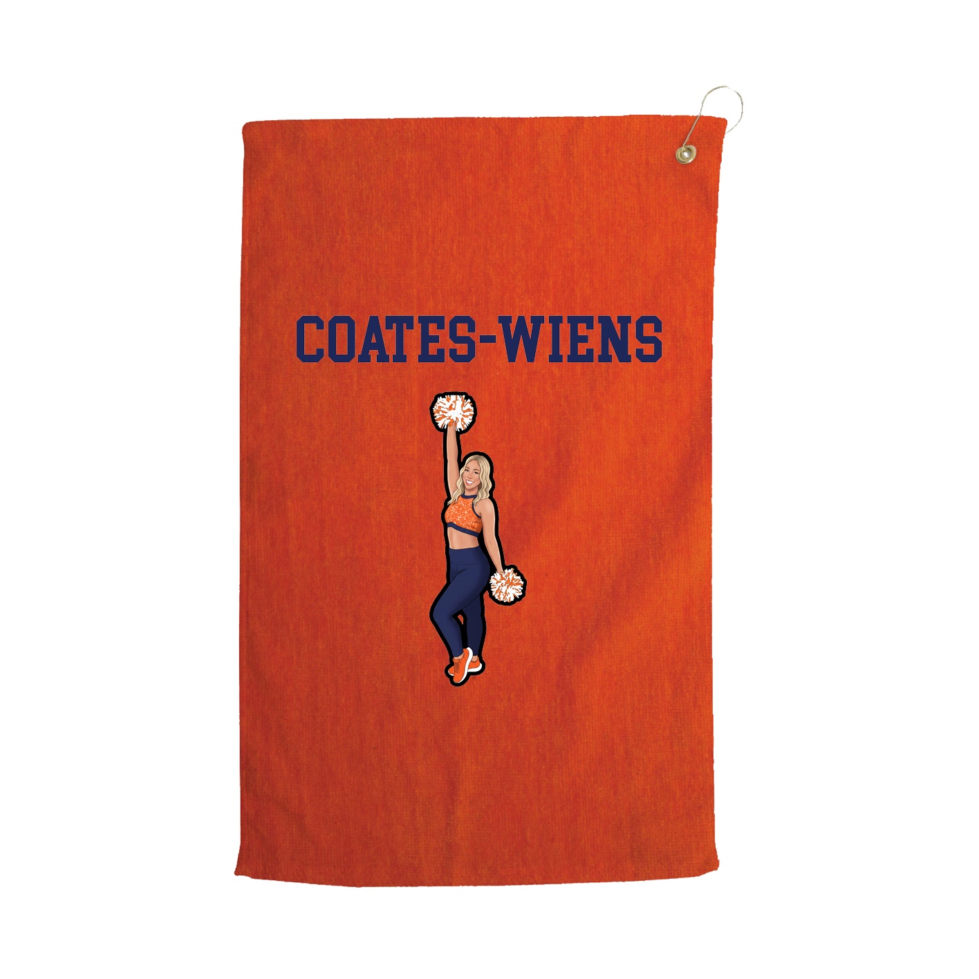 Golf Towel — Shirsey in Orange
