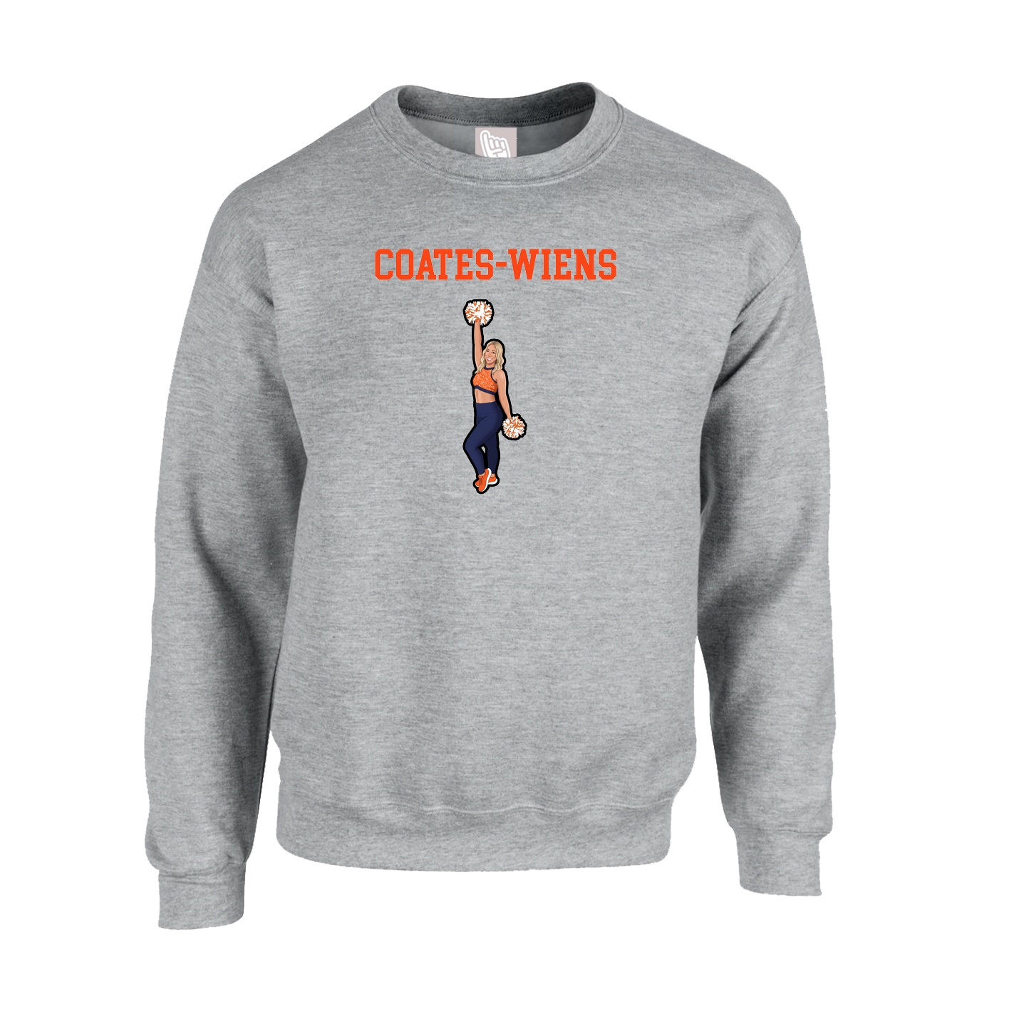 Fleece Crew — Shirsey in Grey