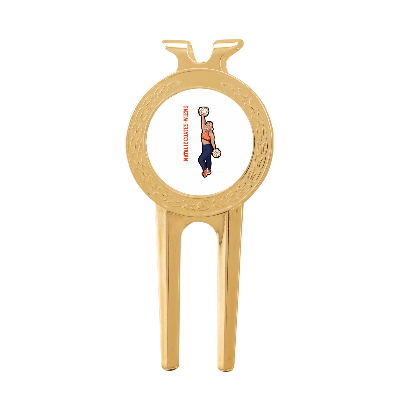 Divot Tool with Ball Marker — Name Vertical in Classic