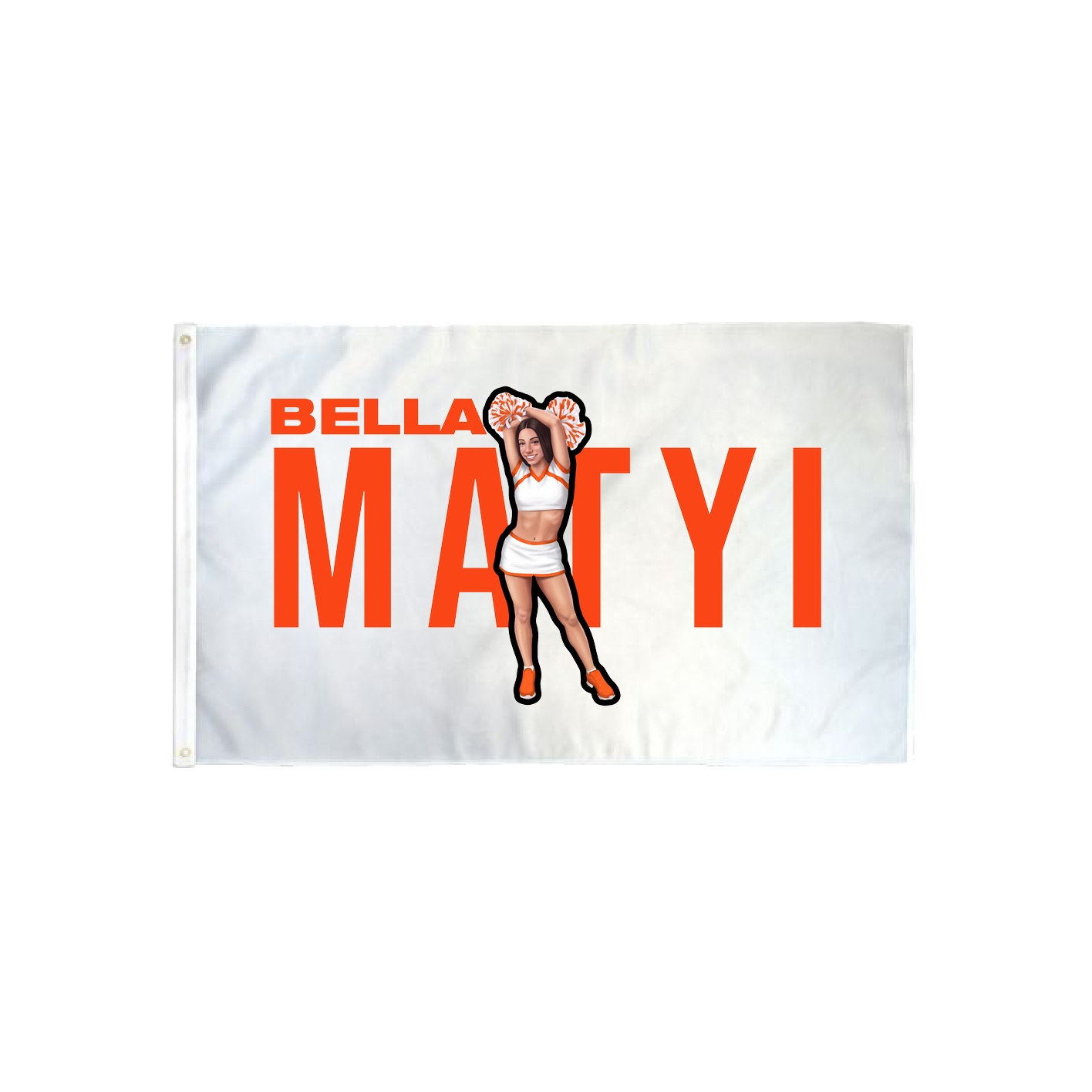 3x5 Flag — Player Name in Classic