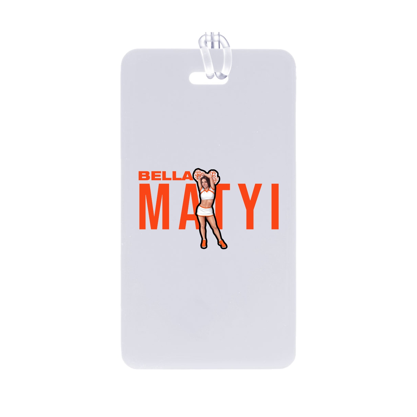 Bag Tag — Player Name in Classic