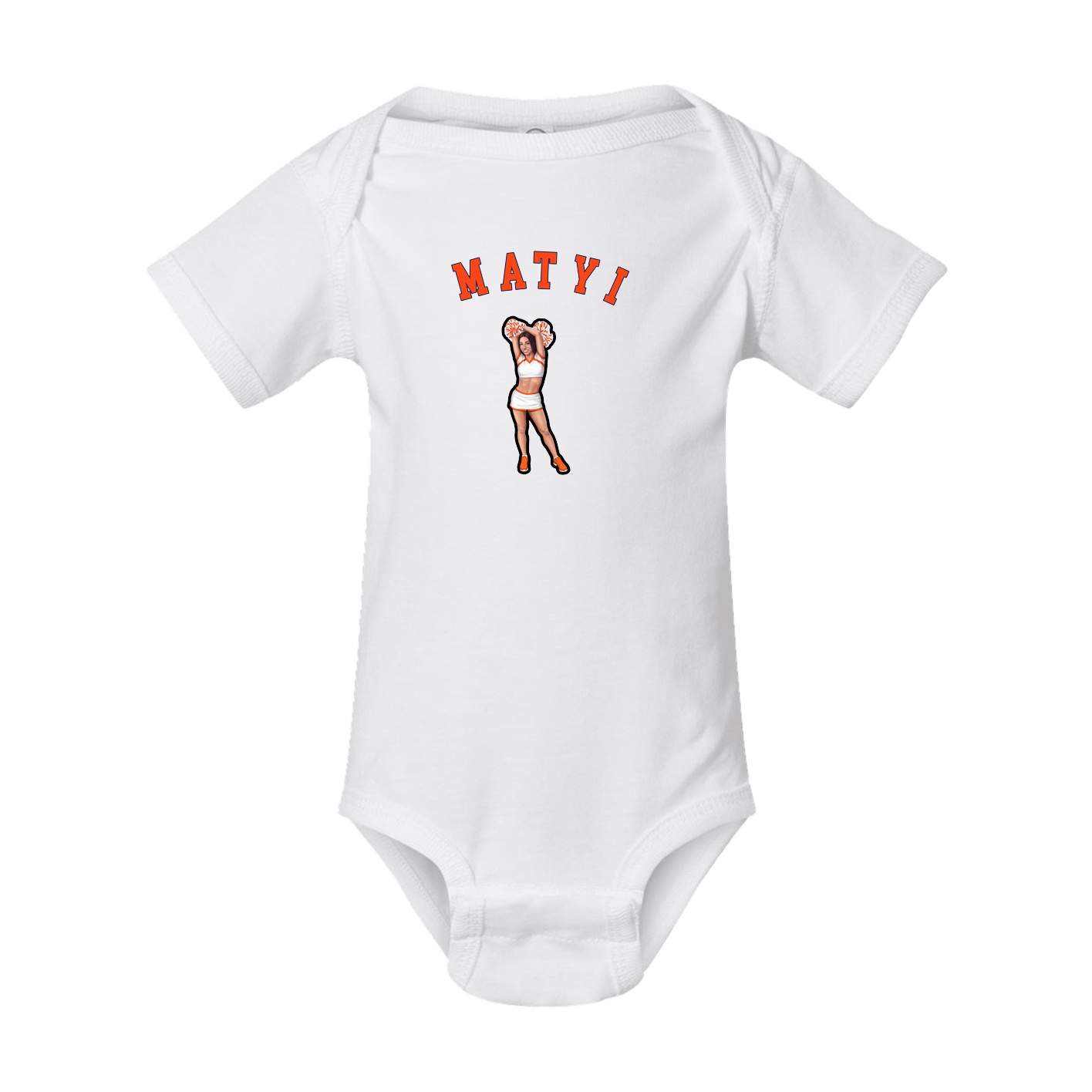 Baby Onesie — Shirsey Arch in White