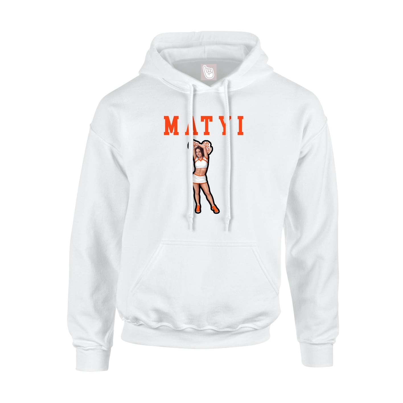 Youth Hoodie — Shirsey in White