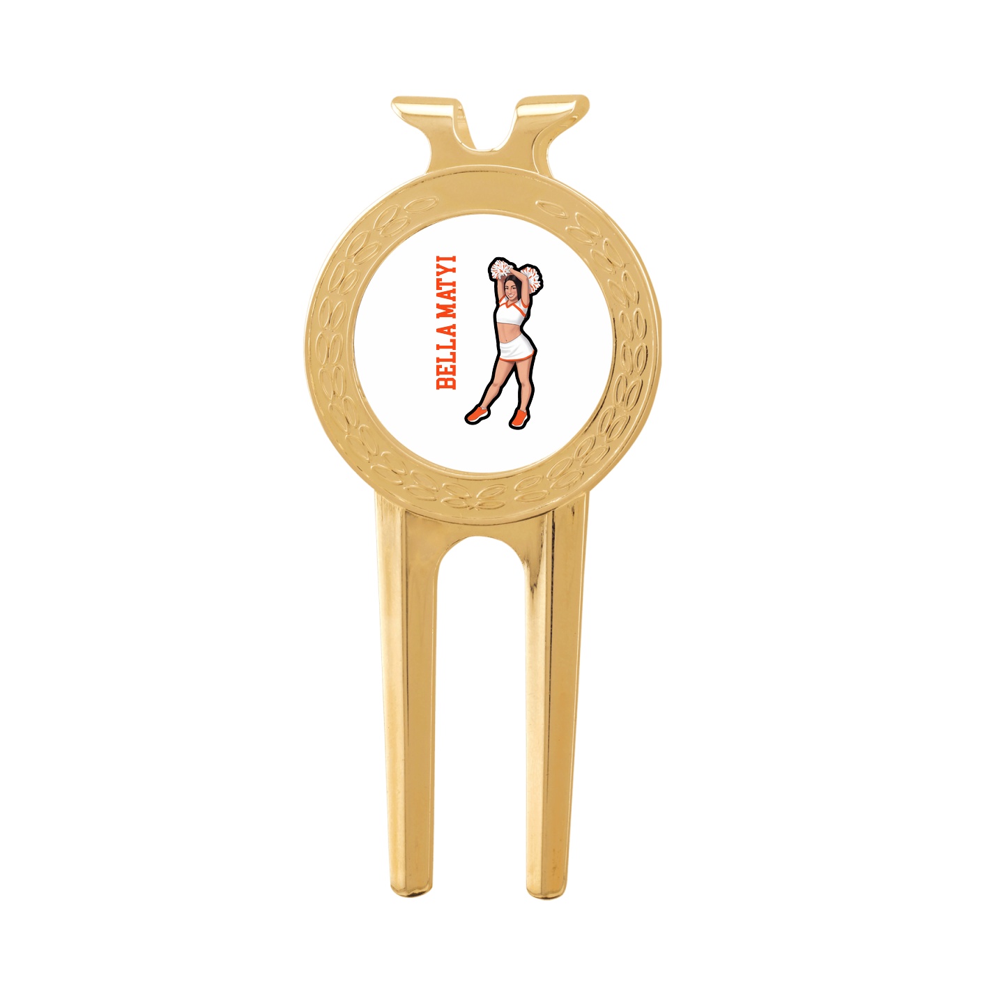 Divot Tool with Ball Marker — Name Vertical in Classic