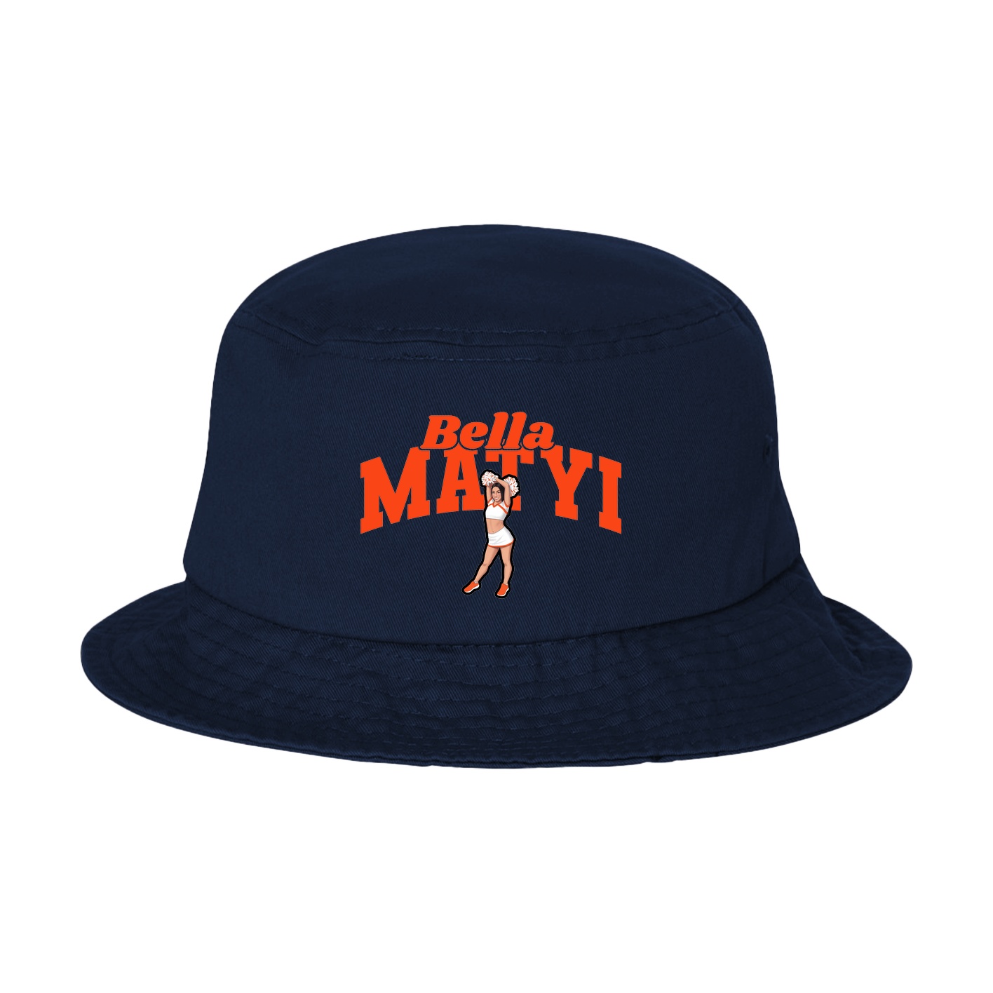 Bucket Cap — Signature Arch in Navy
