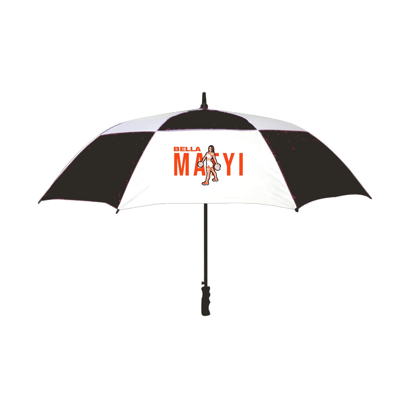 Golf Umbrella — Player Name in Black