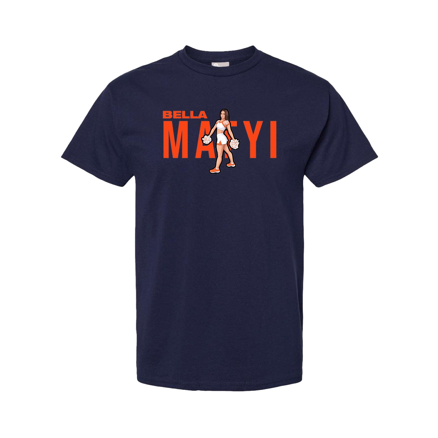 Tee — Player Name in Navy