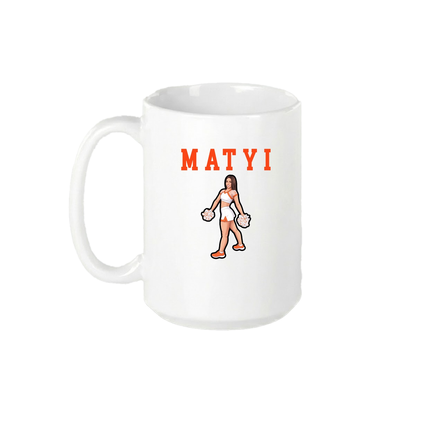 15oz Coffee Mug — Shirsey in White