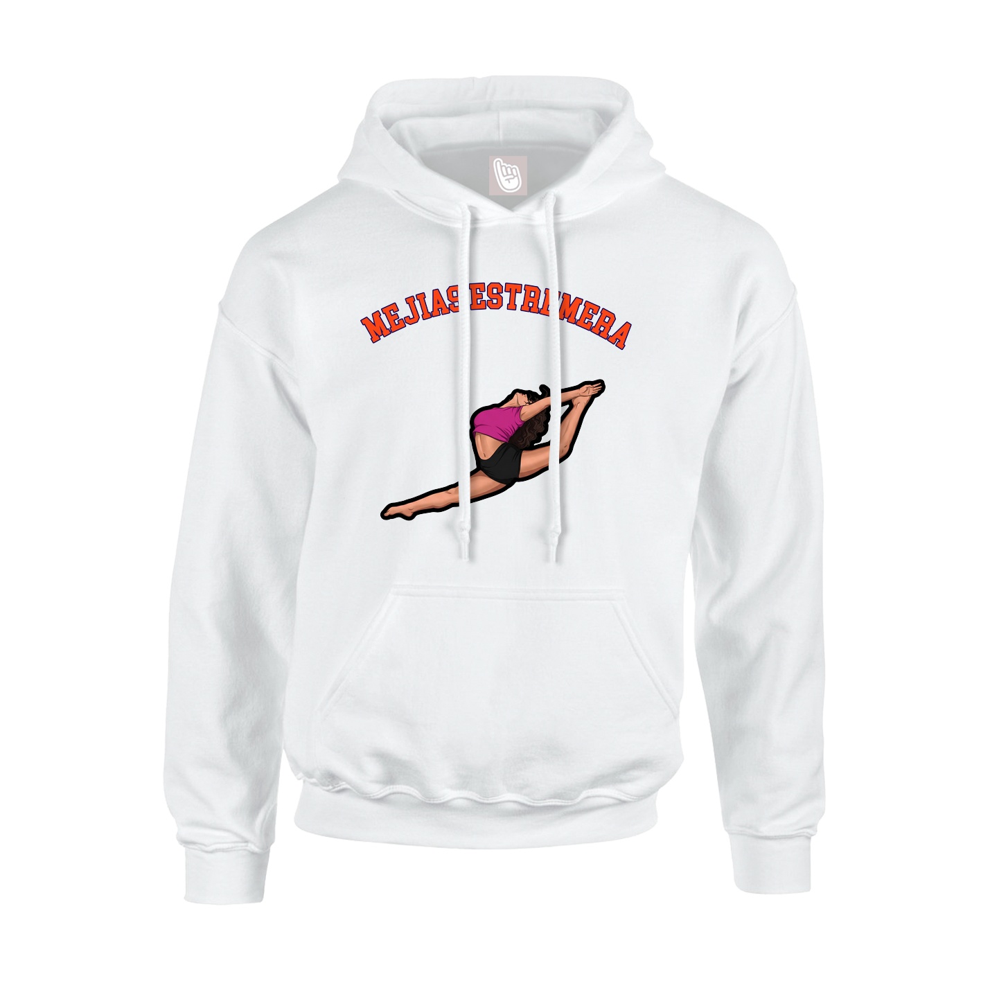 Hoodie — Shirsey Arch in White
