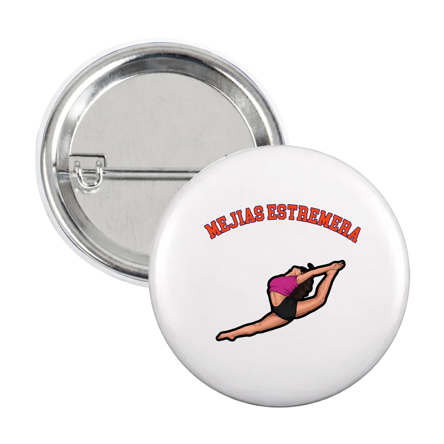 Game Day Button — Shirsey Arch in White