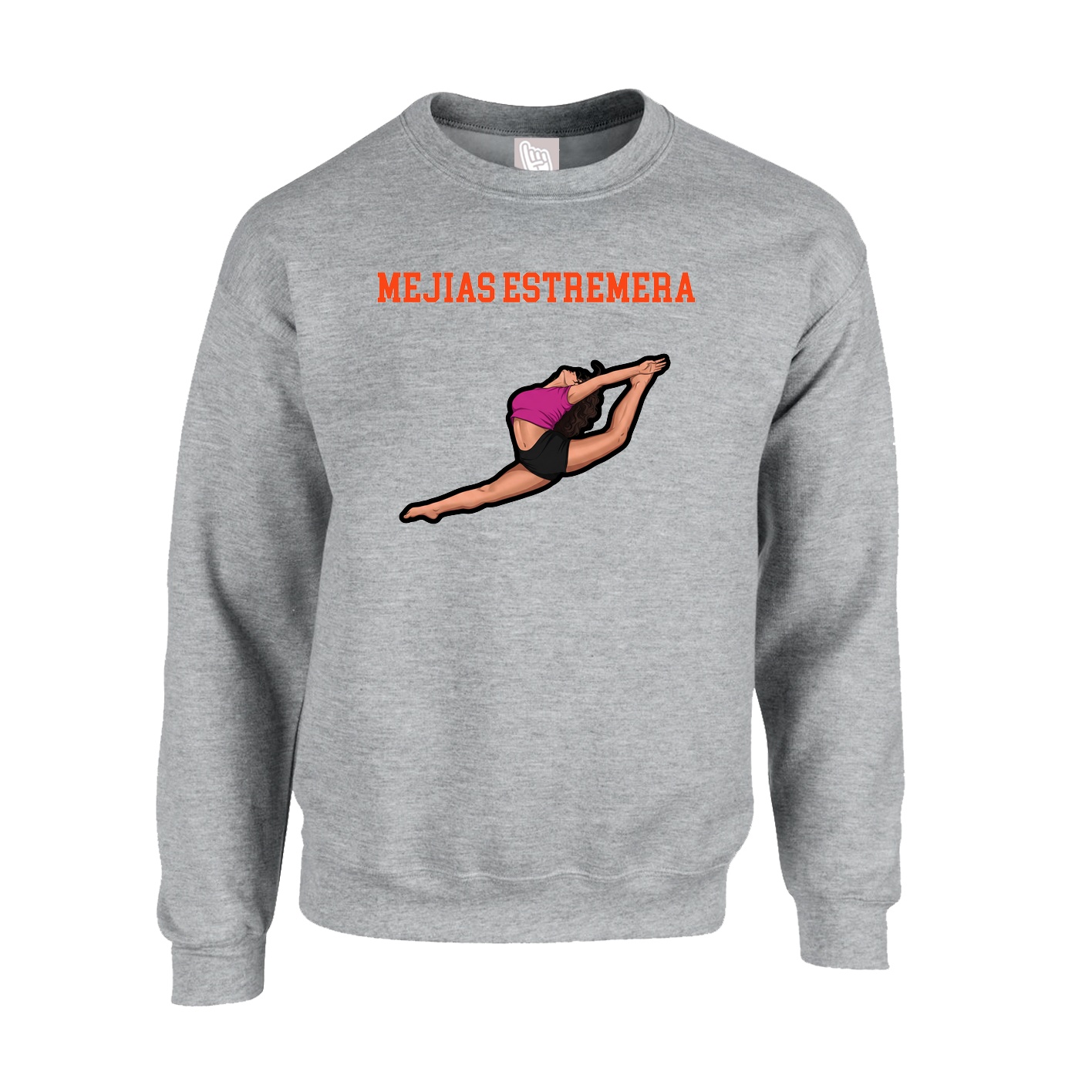 Fleece Crew — Shirsey in Grey
