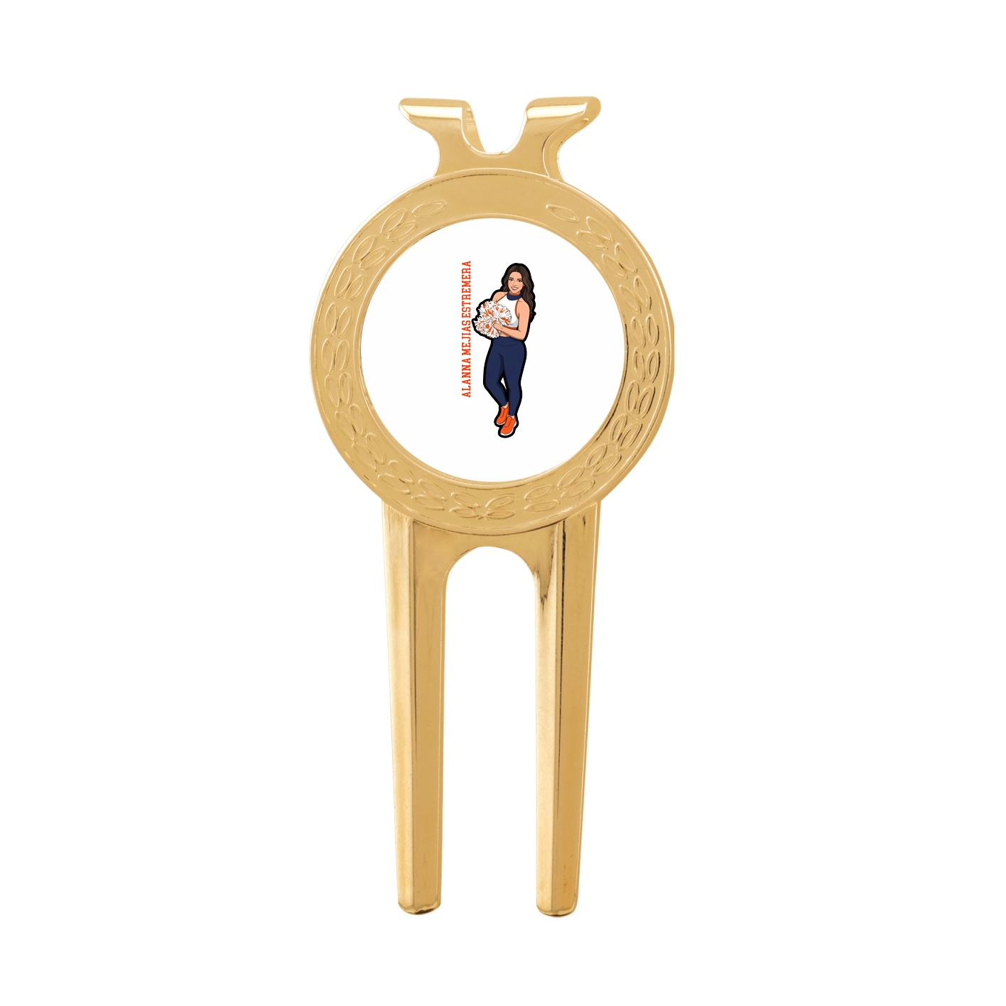 Divot Tool with Ball Marker — Name Vertical in Classic