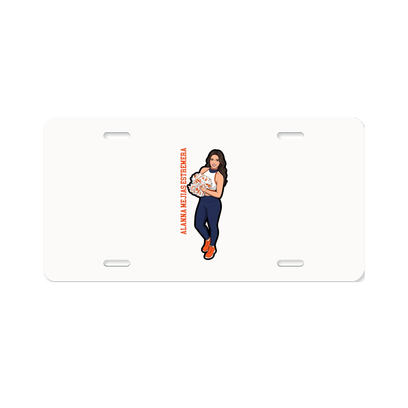 Aluminum License Plate