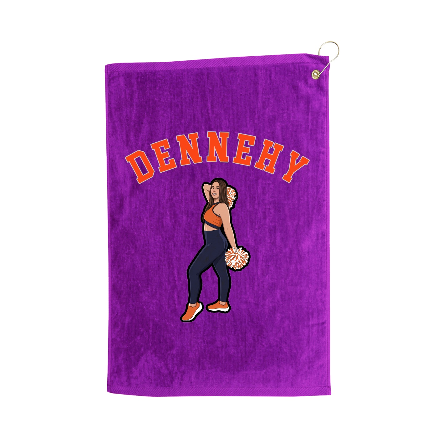 Golf Towel — Shirsey Arch in Purple