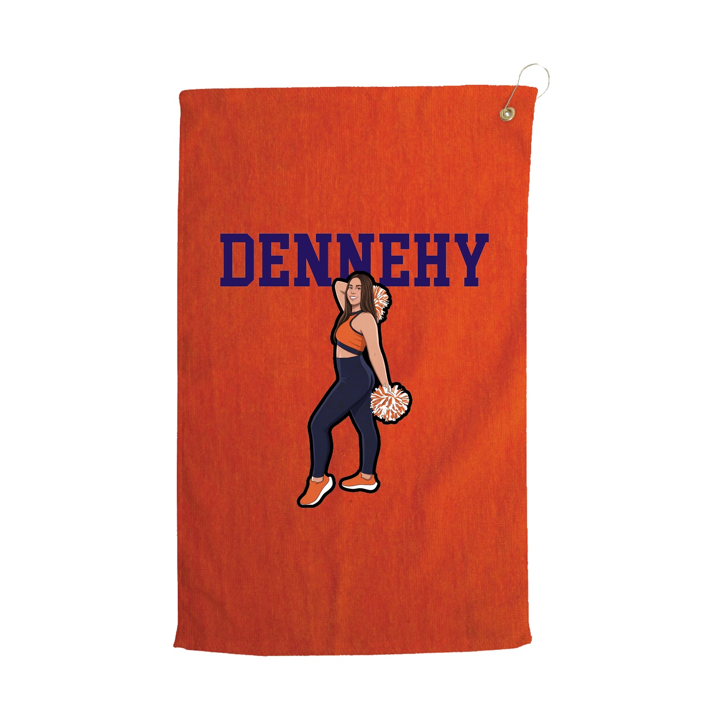 Golf Towel — Shirsey in Orange