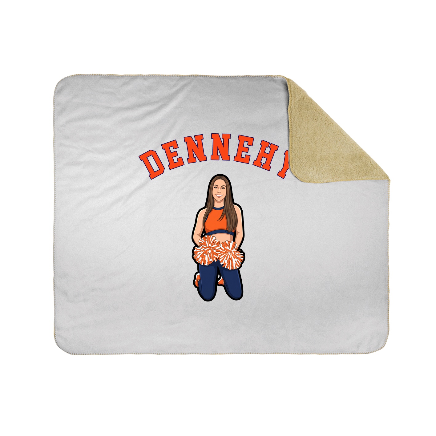 Throw Blanket — Shirsey Arch in White
