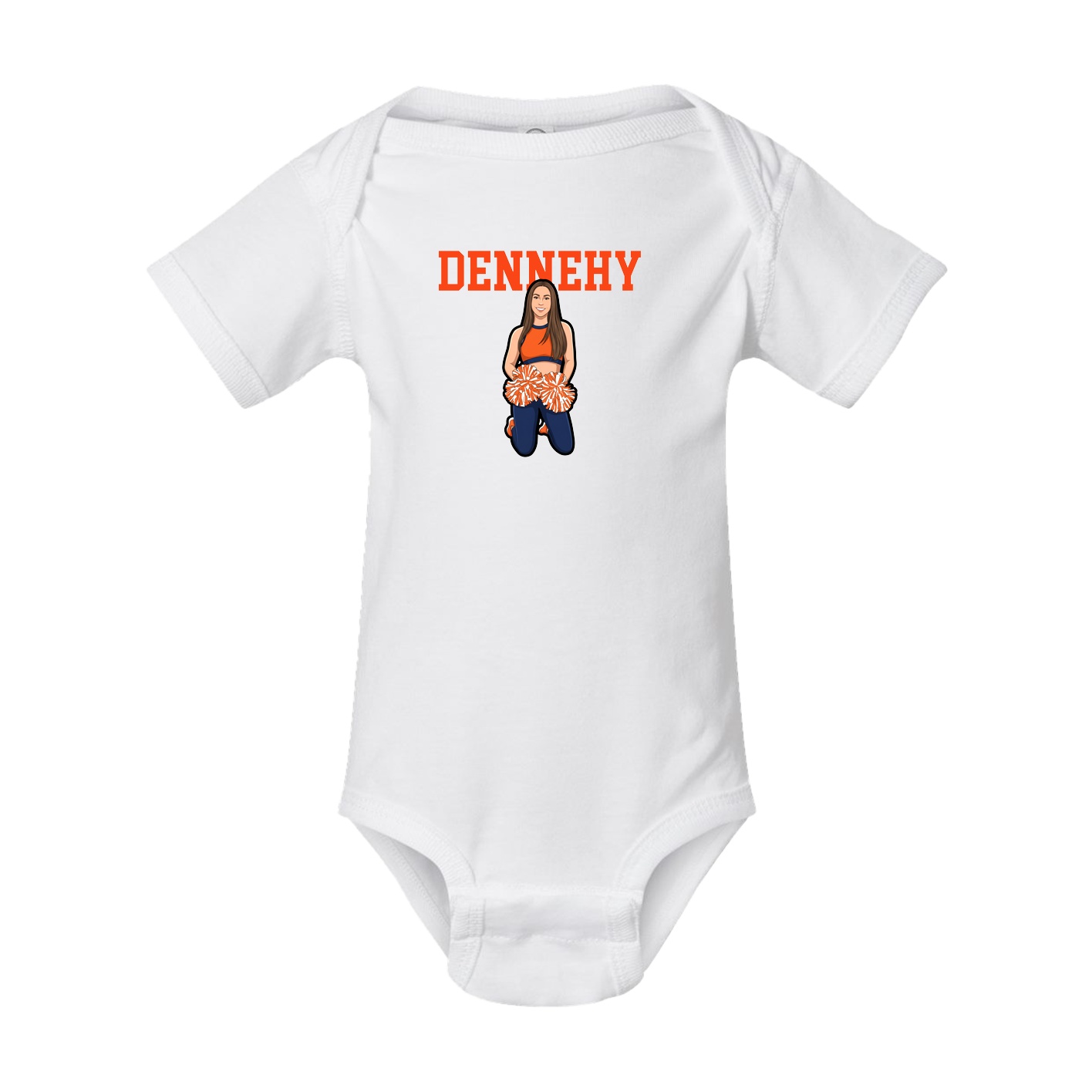 Baby Onesie — Shirsey in White
