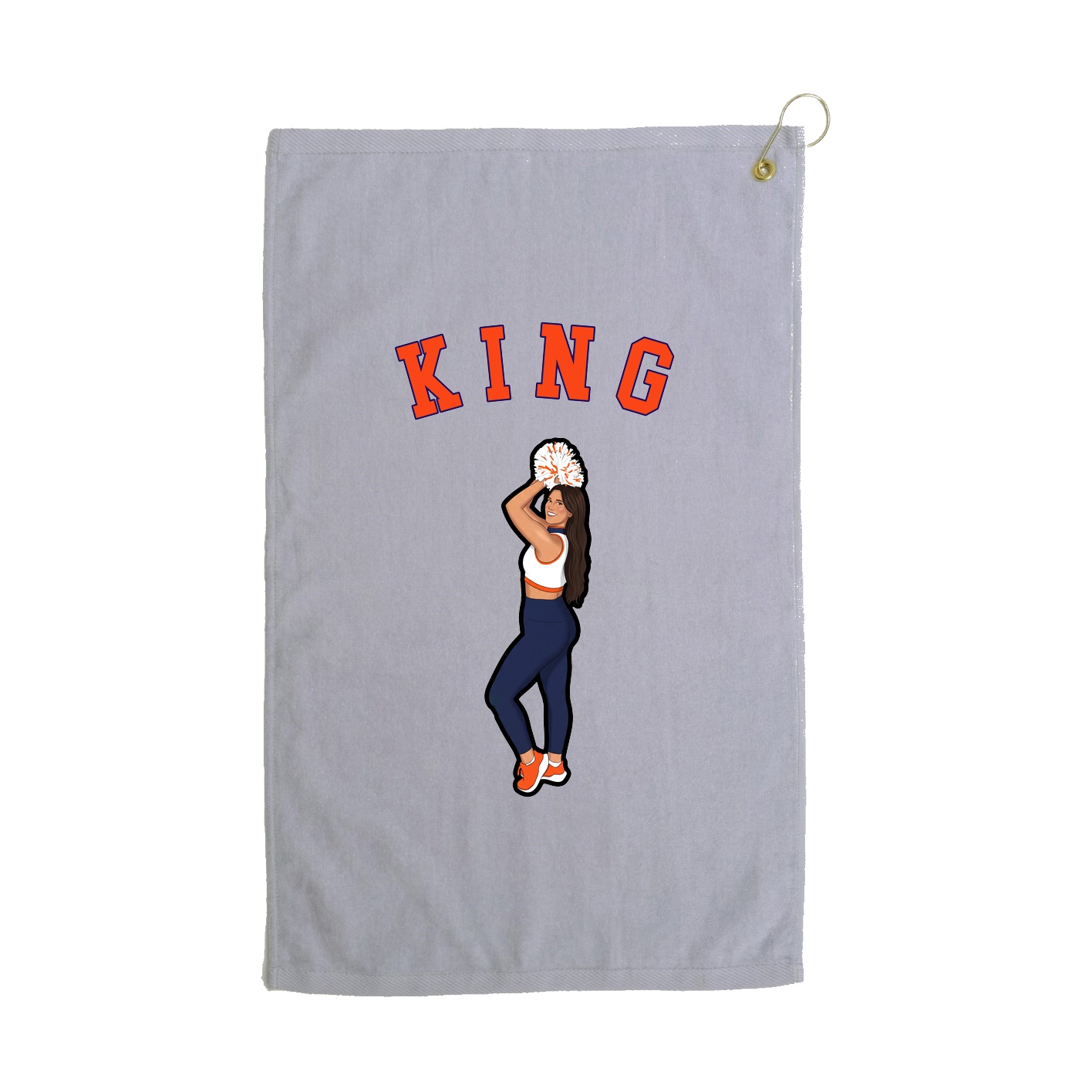 Golf Towel — Shirsey Arch in Grey