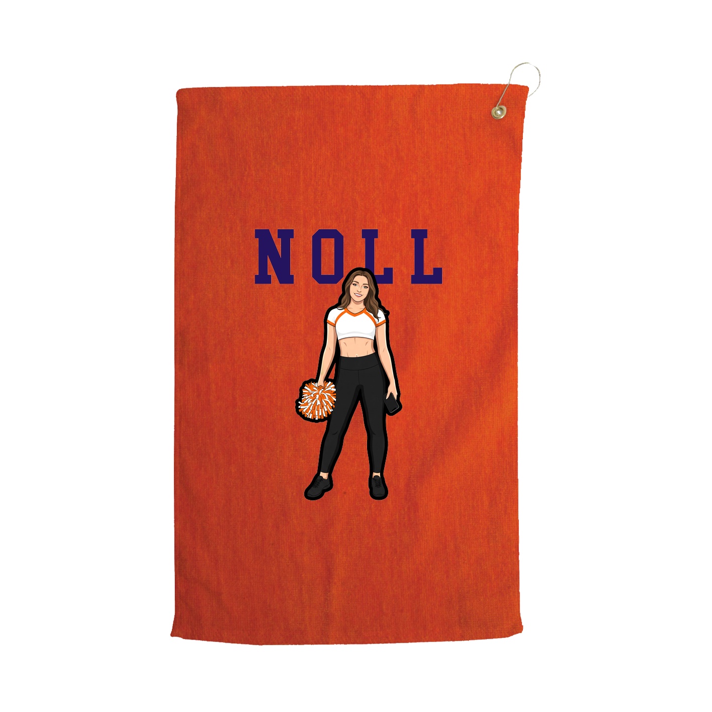 Golf Towel — Shirsey in Orange