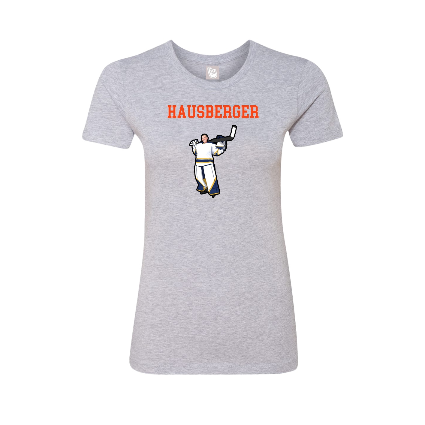 Fitted Women's Tee — Shirsey in Grey