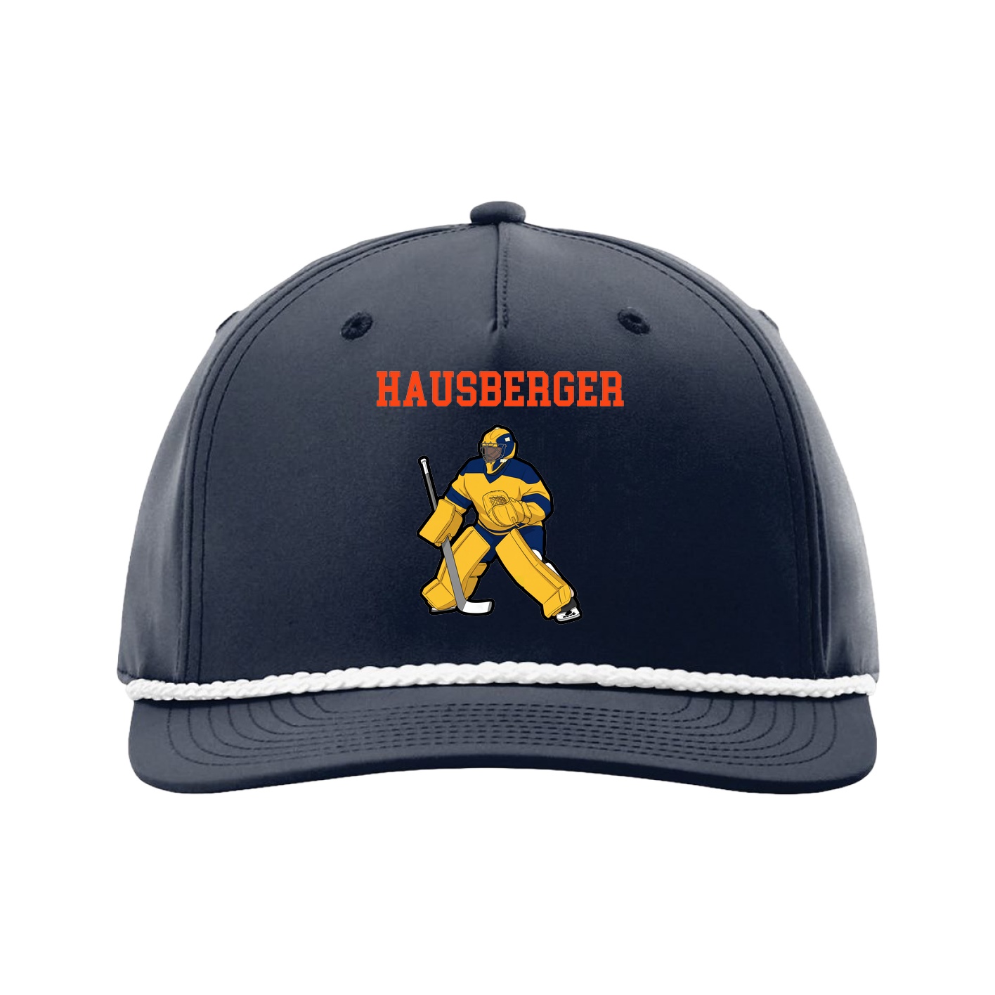 Five-Panel Classic Rope Cap — Shirsey in Navy
