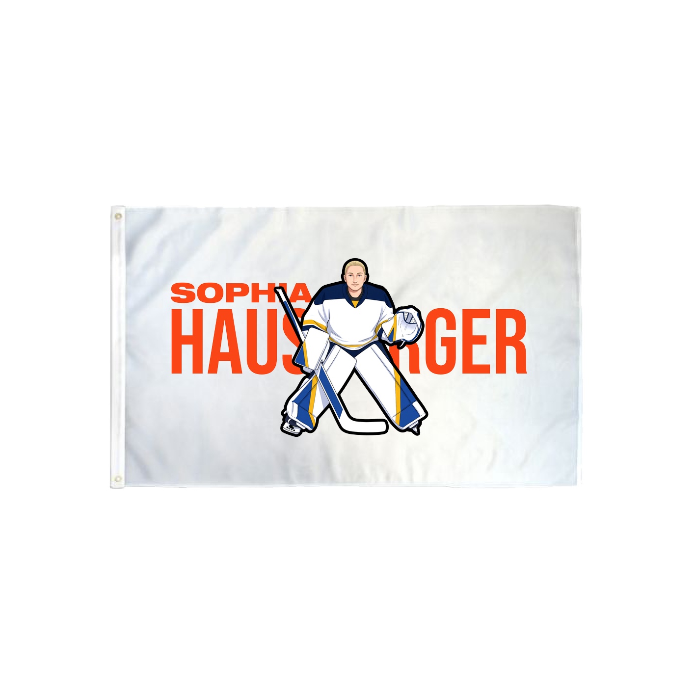 3x5 Flag — Player Name in Classic