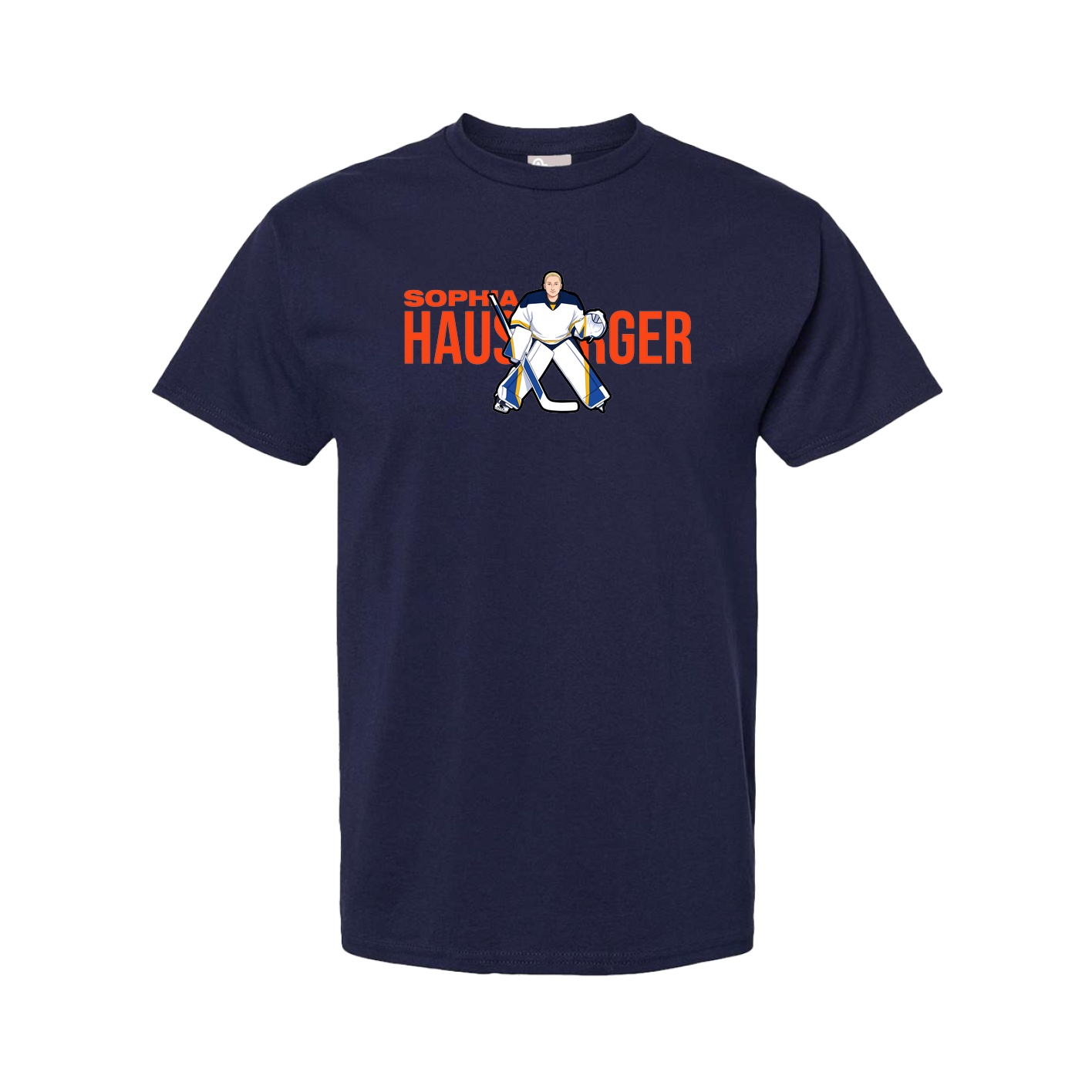 Tee — Player Name in Navy