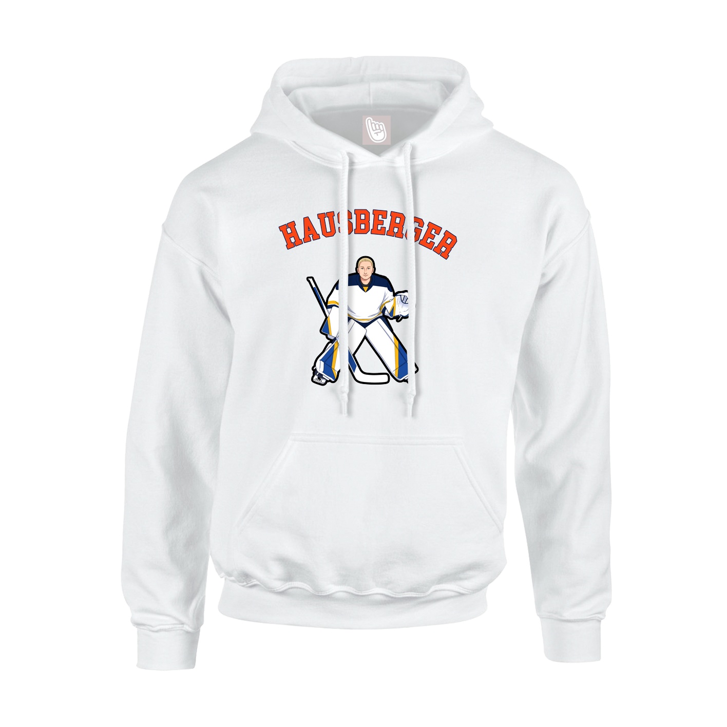 Youth Hoodie — Shirsey Arch in White
