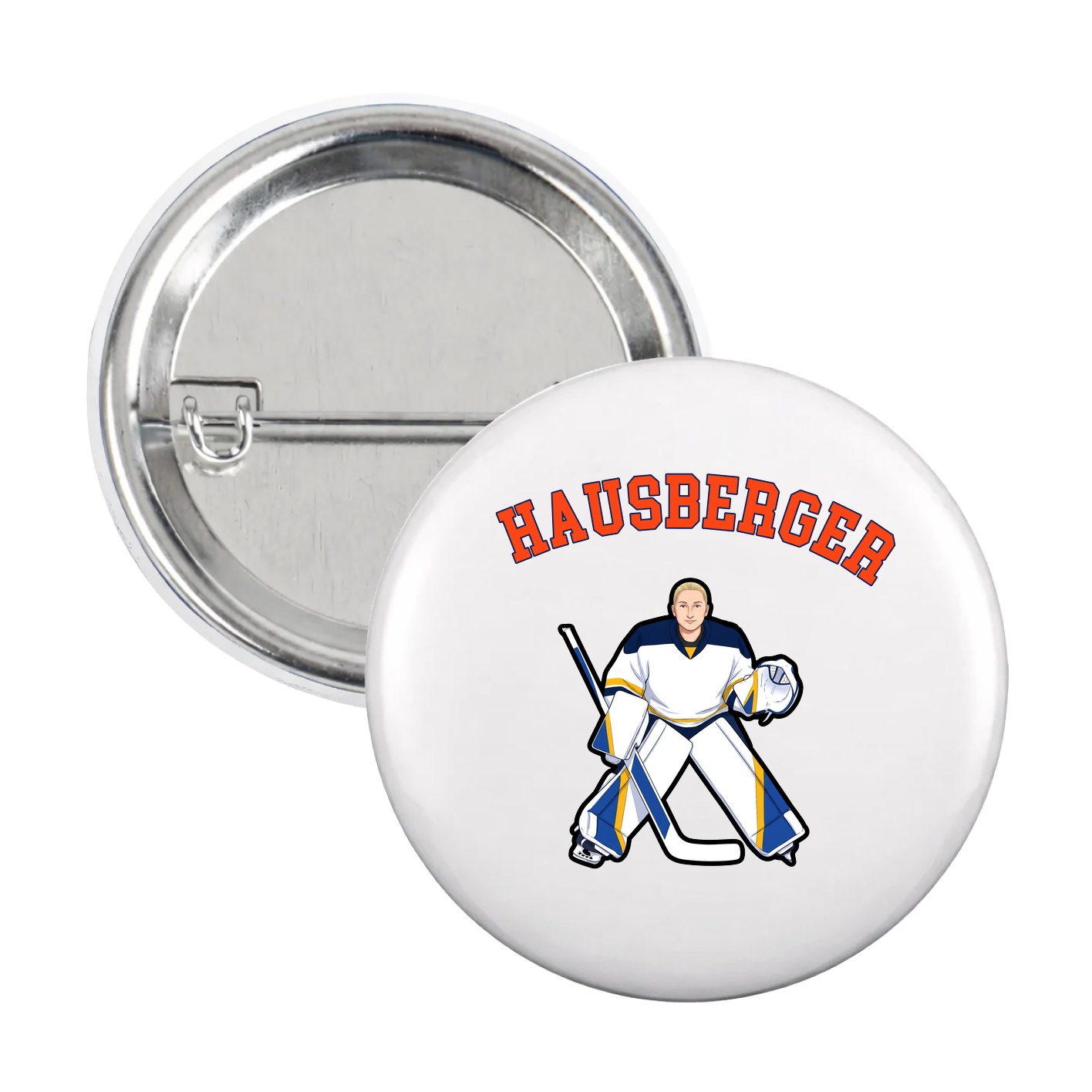 Game Day Button — Shirsey Arch in White