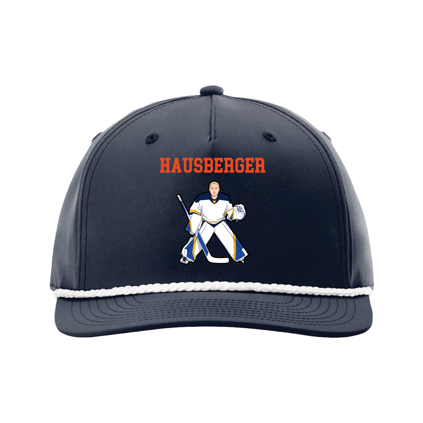 Five-Panel Classic Rope Cap — Shirsey in Navy