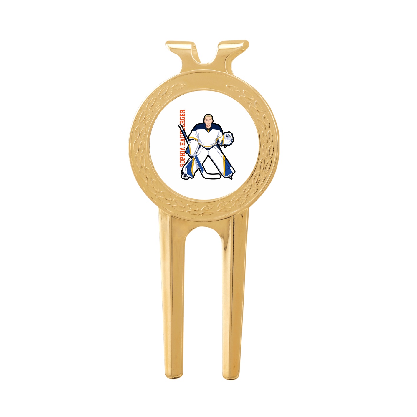 Divot Tool with Ball Marker — Name Vertical in Classic