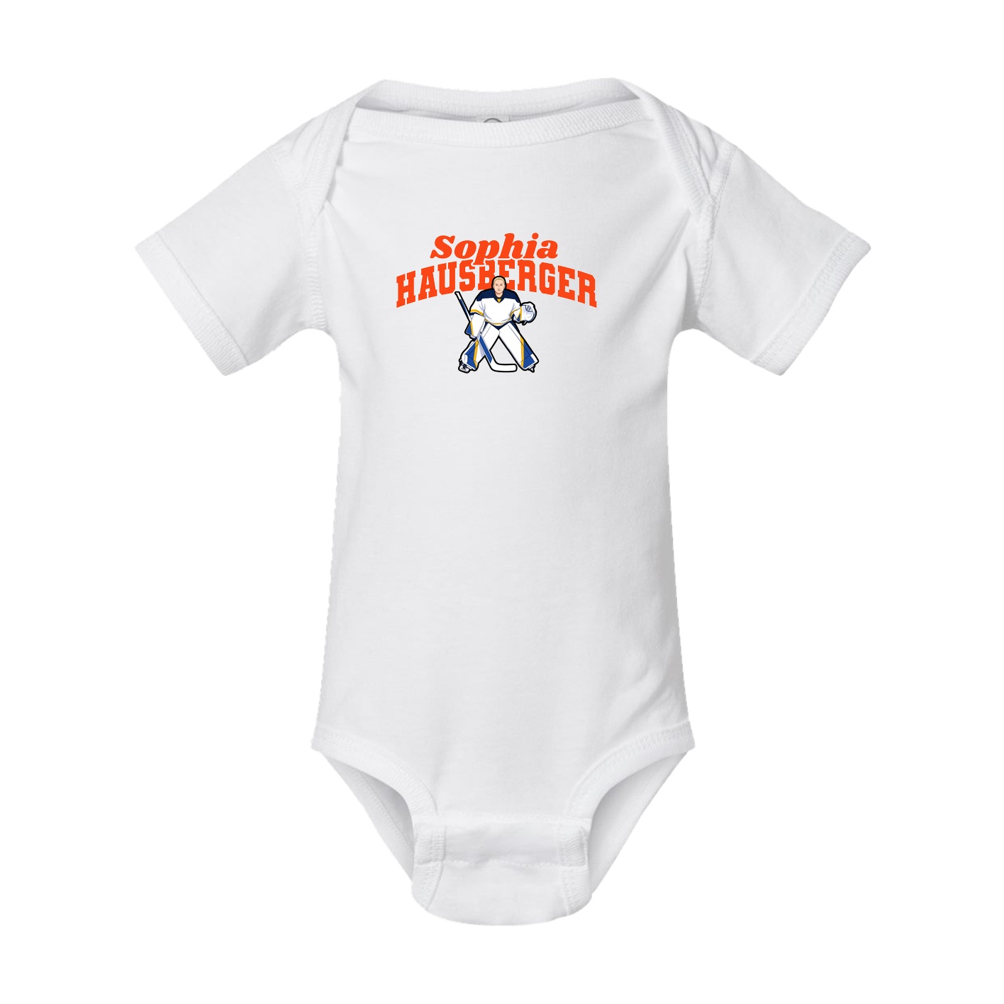Baby Onesie — Signature Arch in White