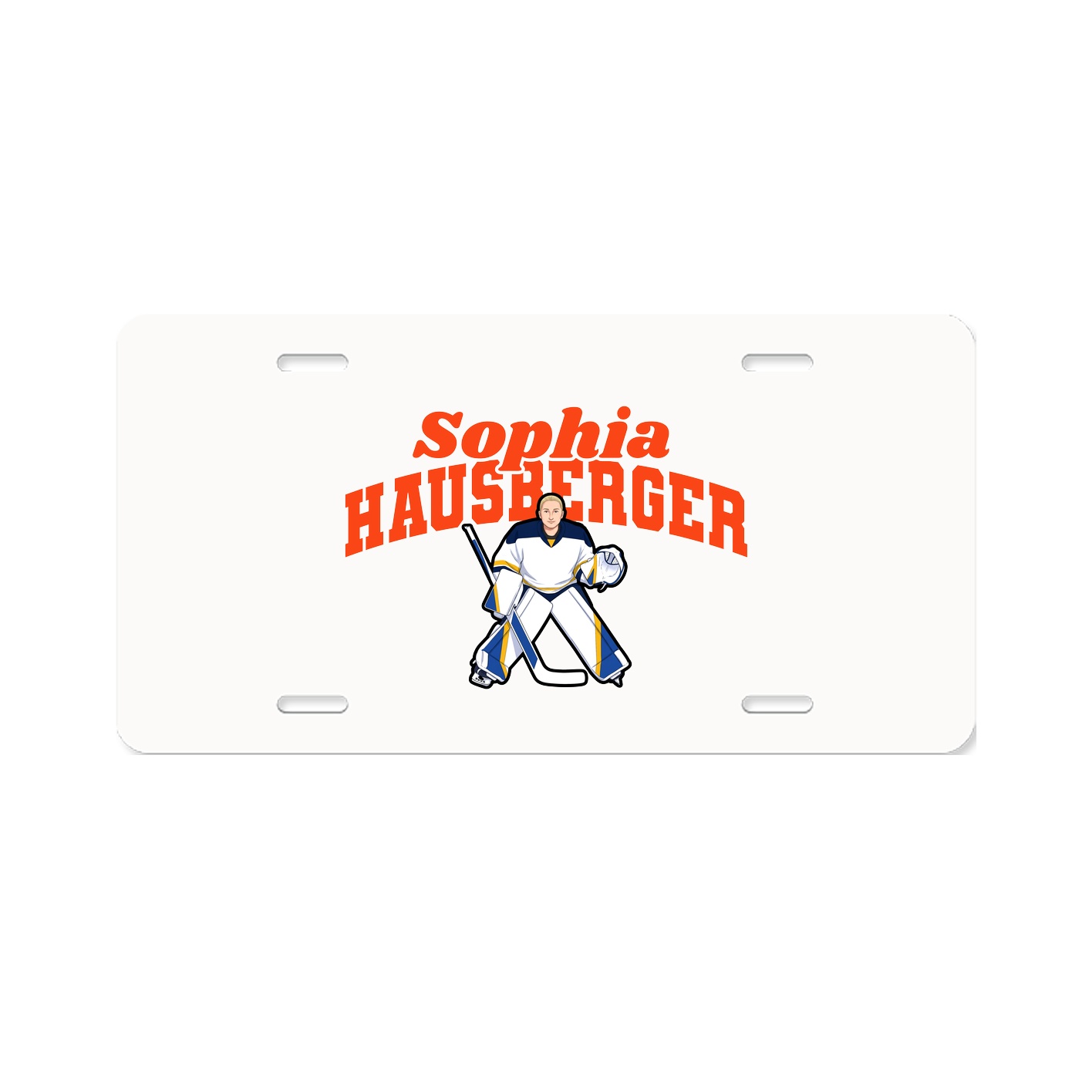 License Plate — Signature Arch in Classic