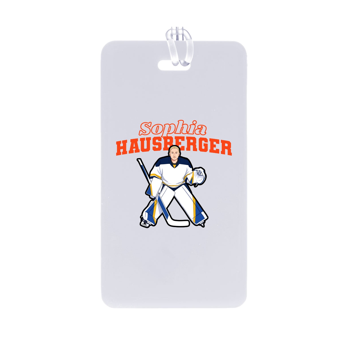 Bag Tag — Name Arch in Classic