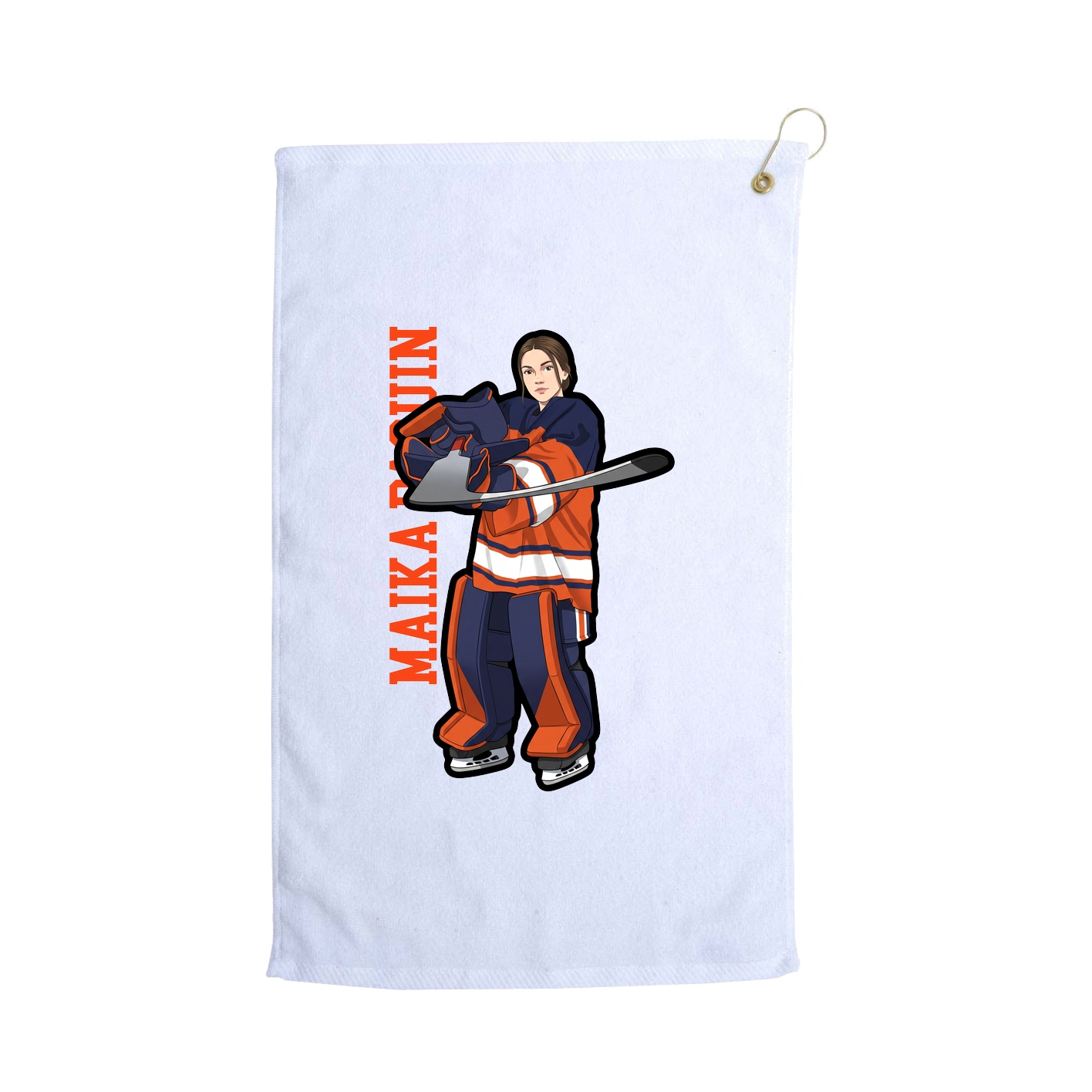 Golf Towel — Classic in White