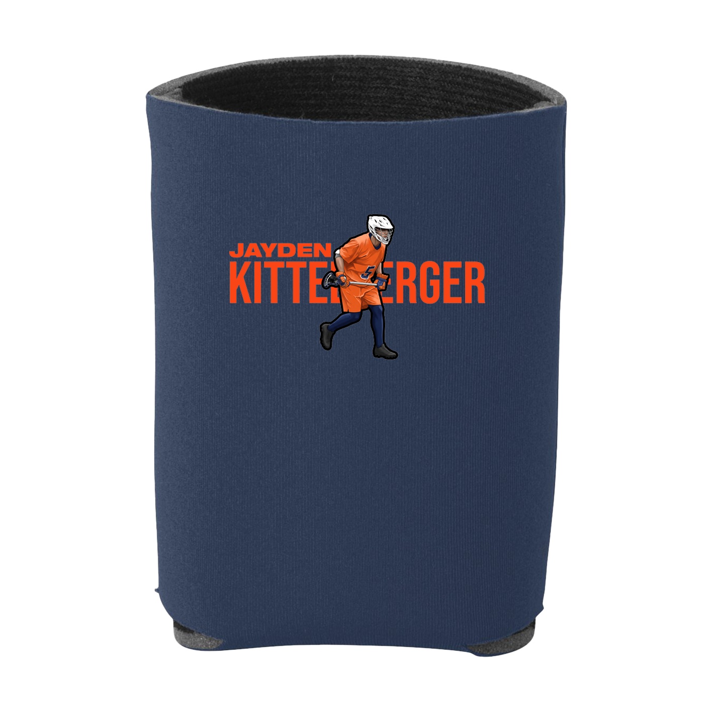 Can Holder — Player Name in Navy