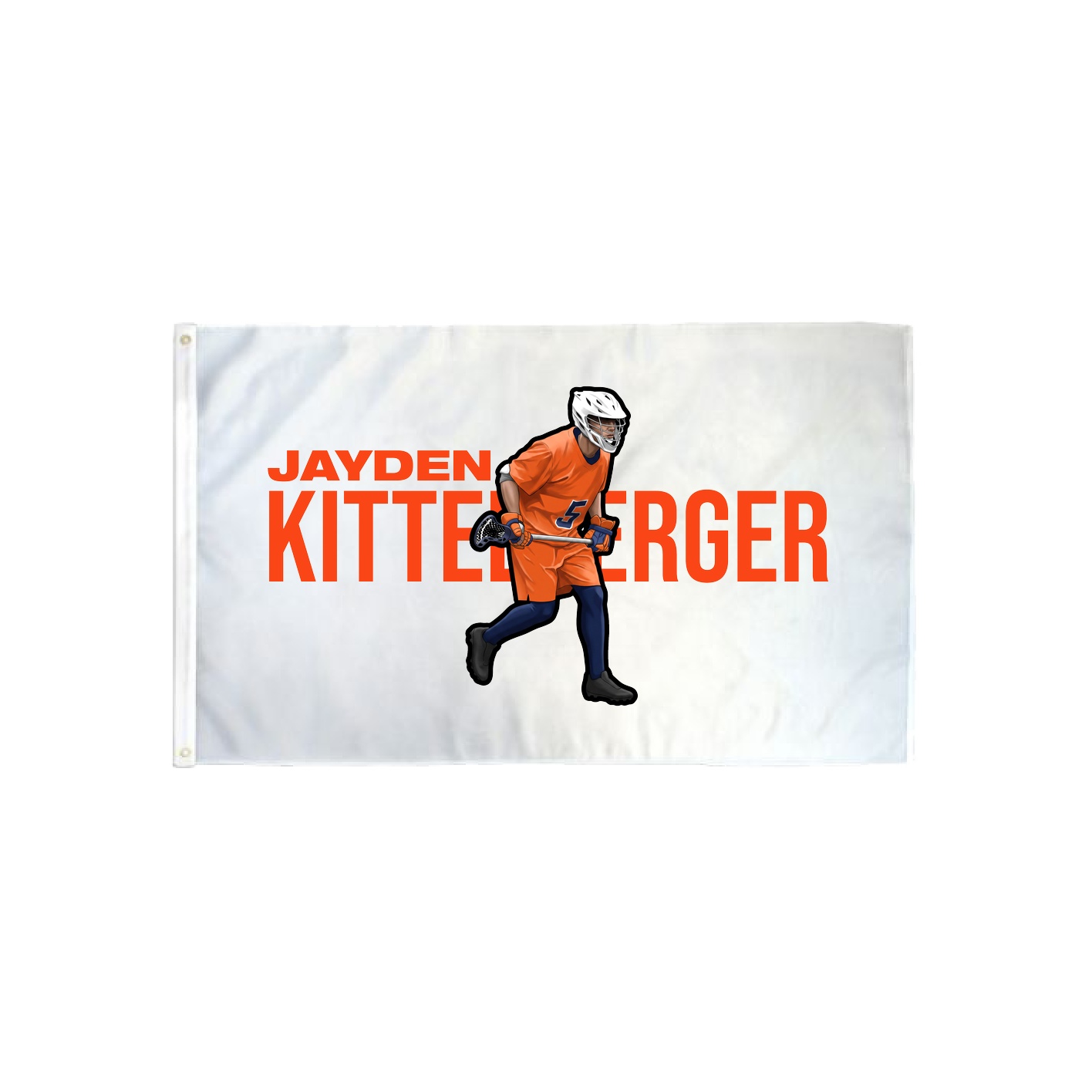 3x5 Flag — Player Name in Classic