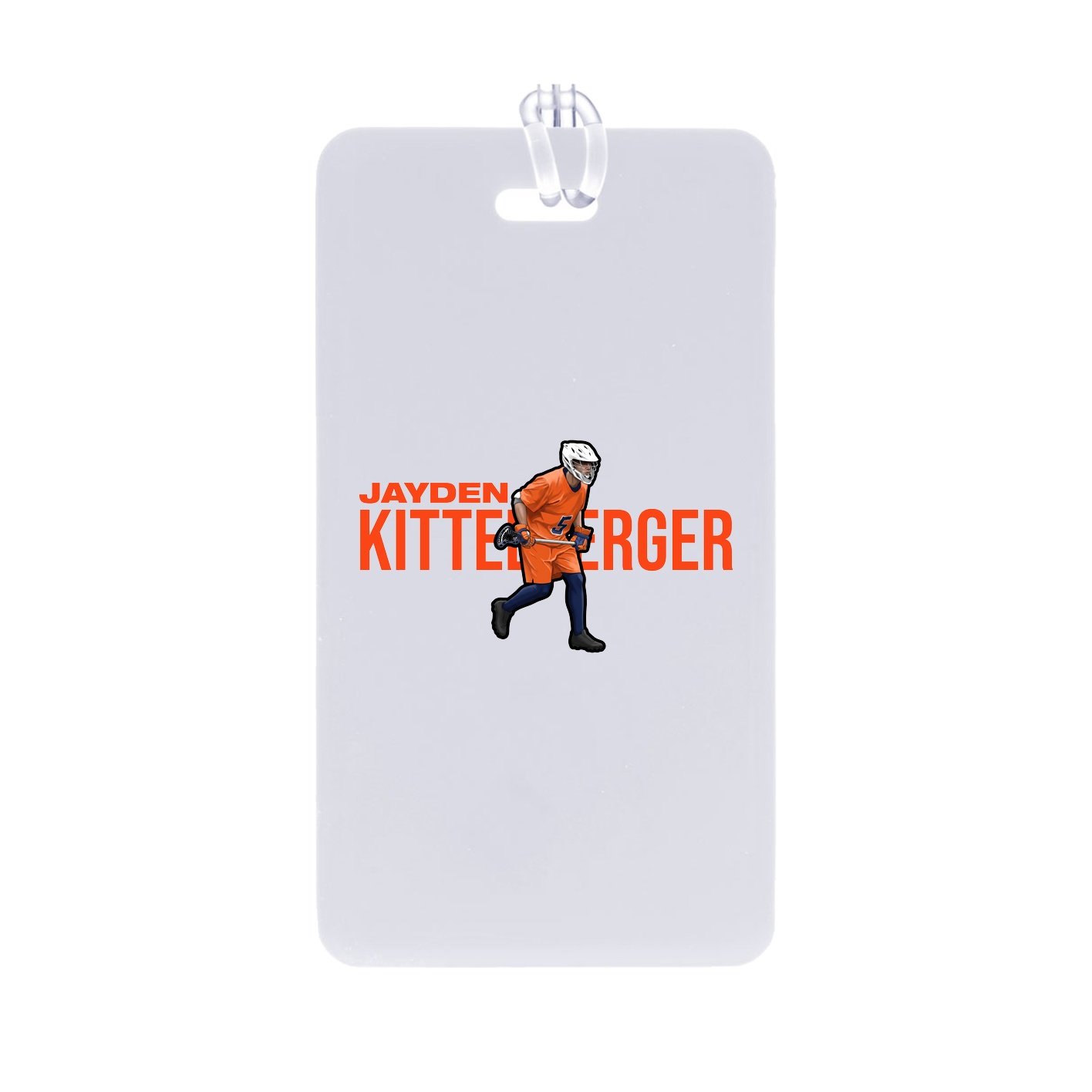 Bag Tag — Player Name in Classic