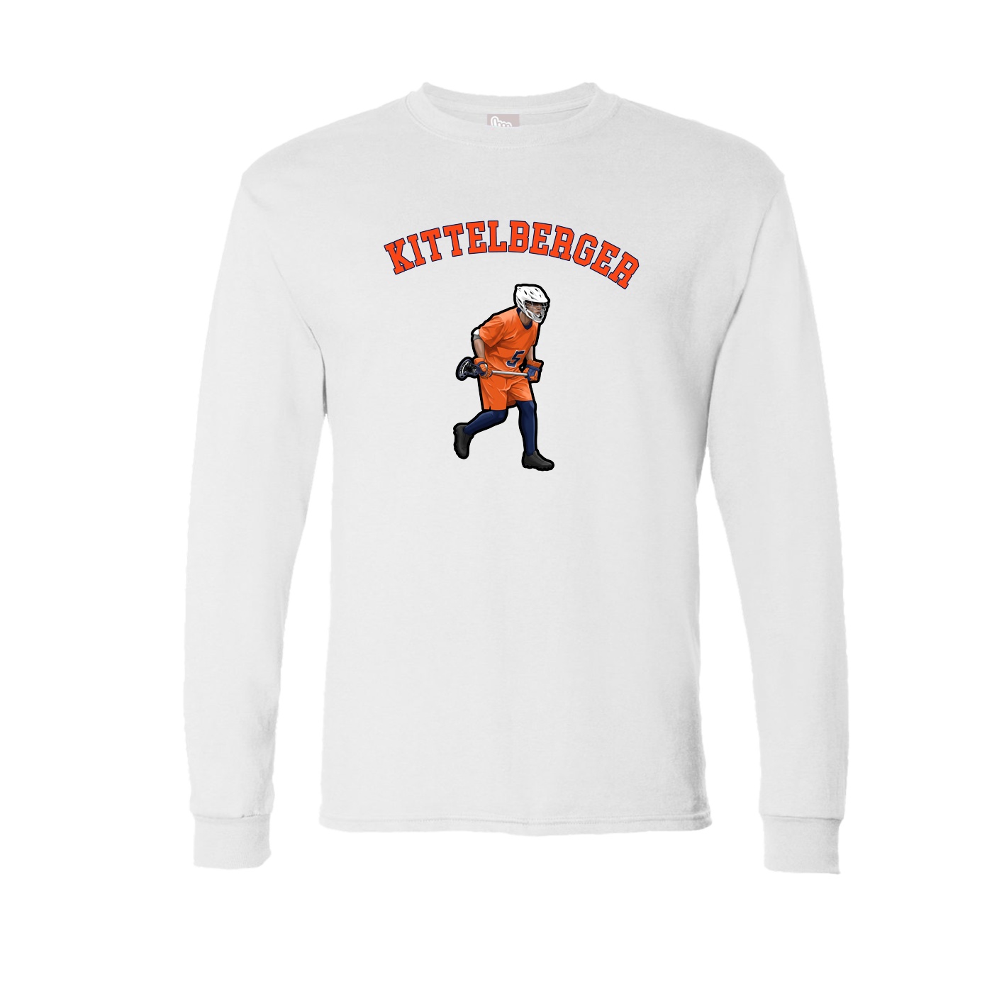 Long Sleeve Tee — Shirsey Arch in White